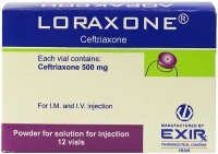 Лораксон 500 мг №12 порошок для приготовления раствора для инъекций