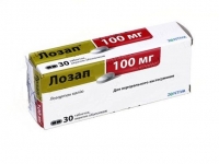 Лозап 100 мг №30 таблетки
