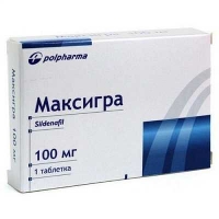 Максигра 100 мг №1 таблетки