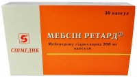 Мебсин ретард 200 мг №30 капсулы