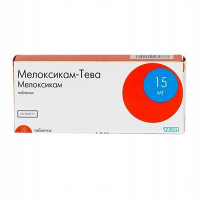 Мелоксикам-Тева 15 мг №20 таблетки