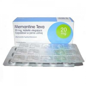 Мемантин Тева 20 мг N30 таблетки