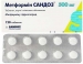 Метформин Сандоз 500 мг №120 таблетки