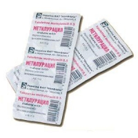 Метилурацил 0.5 N10 таблетки