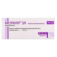 Мезакар SR 400 мг №50 таблетки