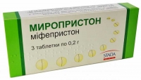 Миропристон 0.2 г N3 таблетки