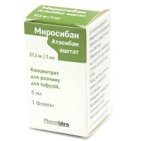 Миросибан 37.5мг/5мл 5мл флакон №1 концентрат для раствора для инфузий