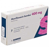 Моксифлоксацин Сандоз 400мг №7 таблетки