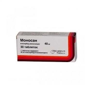 Моносан 40 мг №30 таблетки