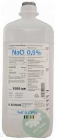 Натрия хлорид 0.9% 1000 мл раствор