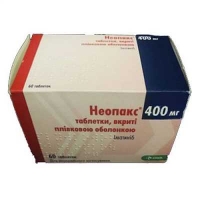 Неопакс 400мг N60 таблетки