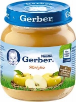 Nestle Gerber (Гербер) пюре  130 г яблоко