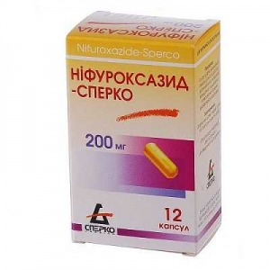 Нифуроксазид-Сперко 200 мг №12 капсулы