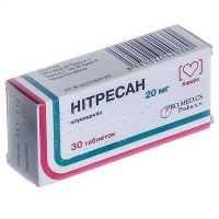 Нитресан 20 мг №30 таблетки