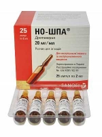 Но-шпа 20 мг/мл №25 раствор