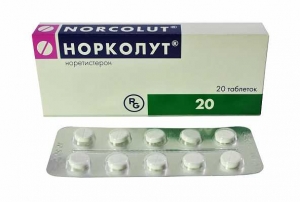 Норколут 5 мг №20 таблетки