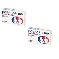 Новагра  100 мг N1+Новагра 100 мг N1 таблетки