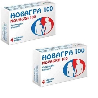 Новагра 100 мг N4 + Новагра 100 мг N4 таблетки
