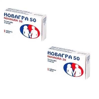Новагра 50 г N1 + Новагра 50 мг N1 таблетки