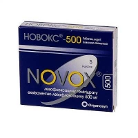 Новокс 500 мг №5 таблетки
