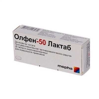 Олфен-50 Лактаб 50 мг №20 таблетки