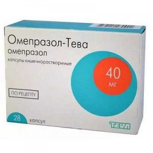 Омепразол-Тева 40 мг N30 капсулы