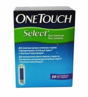 One Touch Select N50 тест-полоски для измерения уровня глюкозы в крови