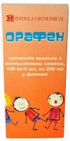 Орафен 100 мг/5 мл 200 мл апельсин суспензия