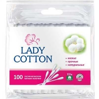 Палочки ватные Lady Cotton №100