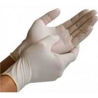 Перчатки медицинские латексные стерильные смотровые IGAR размер M