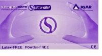 Перчатки медицинские смотровые нитриловые нестерильные неприпудренные размер L (8-9) Sempercare Nitril Skin2