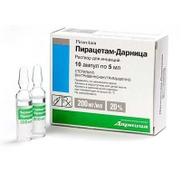 Пирацетам-Дарница 20% 5 мл №10 раствор
