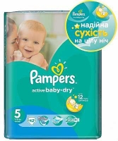 Подгузники Памперс (Pampers) Active Baby DRY (5) 11-18 кг №42