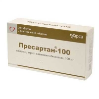 Пресартан-100 100 мг №30 таблетки