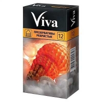 Презервативы VIVA N12 ребристые