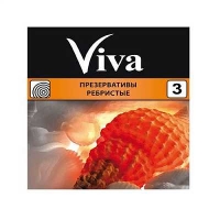 Презервативы VIVA N3 ребристые