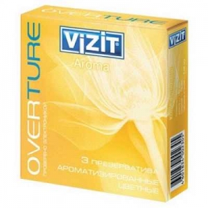 Презервативы Визит N3 Aroma ароматизированные цветные Vizit
