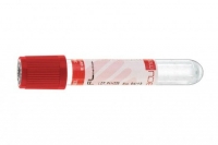 Пробирка вакуумная Vacumed 13х100 мл стерильная, с активатором свертывания №100 (6 мл, красная)