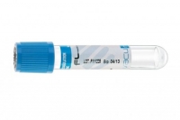Пробирка вакуумная Vacumed 13х75 мл стерильная, цитратом Na 3.8% №100 (3.6 мл, голубая)