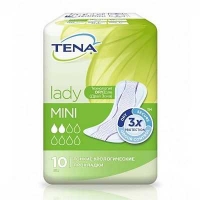 Прокладки урологические TENA Lady Slim Mini №10