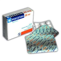Рексетин 20 мг N30 таблетки