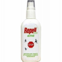 Repell Plus Active 100мл репеллент защита от комаров
