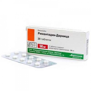 Римантадин-Дарница 0.05 г №20 таблетки