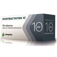 Розувастатин IC 10 мг №30 таблетки
