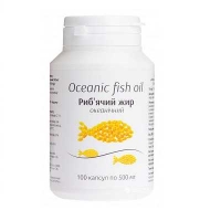 Рыбий жир океанический 500 мг №100 капсулы банка