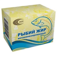 Рыбий жир витаминизированный 500мг N50 капсулы