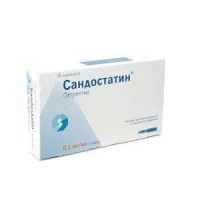 Сандостатин 0.1 мг/мл №5 раствор