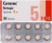 Сетегис 5 мг №30 таблетки