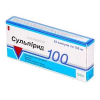 Сульпирид 100 мг №24 капсулы