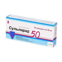 Сульпирид 50 мг №24 капсулы
